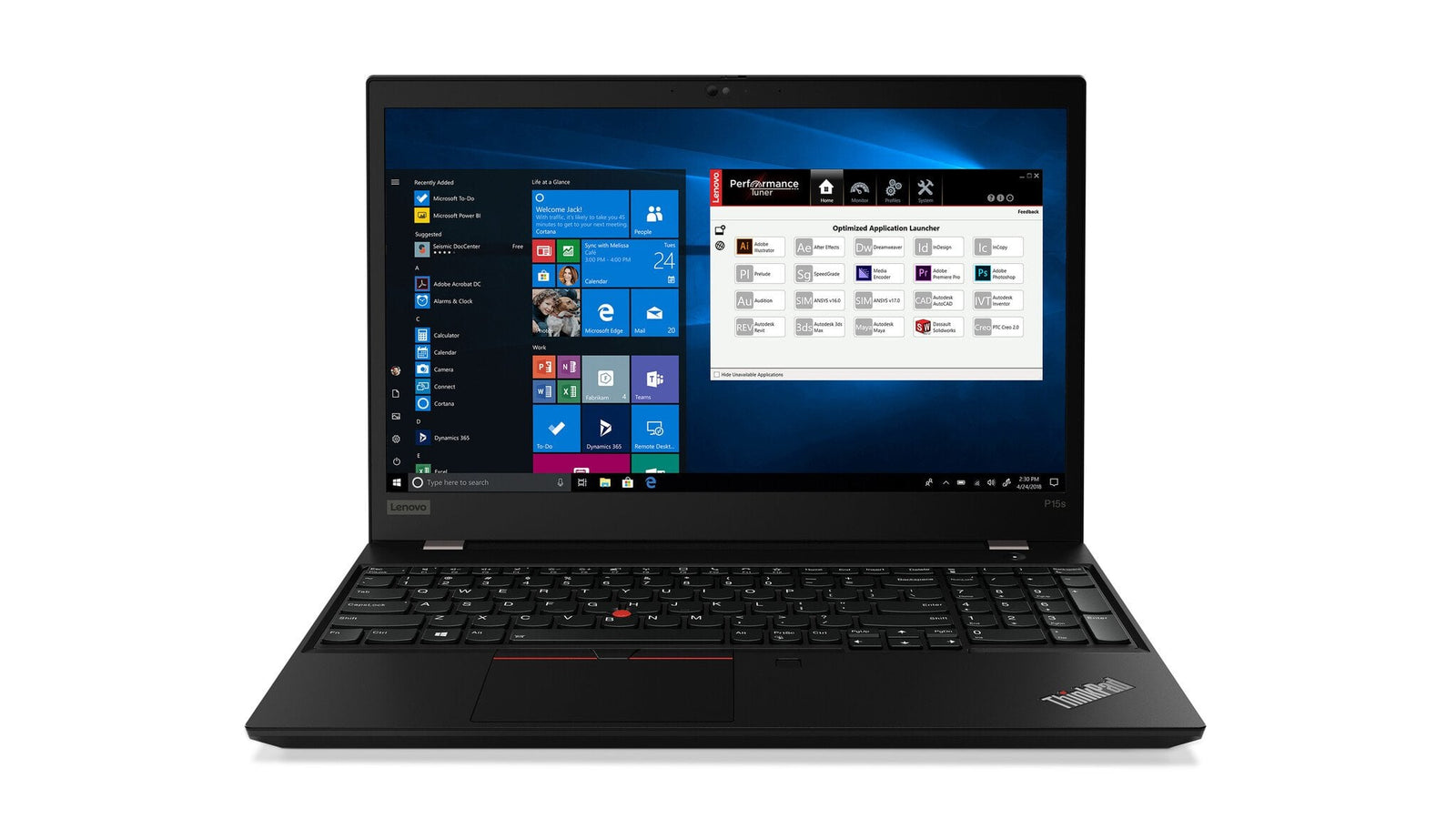Lenovo ThinkPad P15s Gen 1 - Intel® Core™ i5-10310U- NVIDIA® Quadro® P520 2 GB VRAM