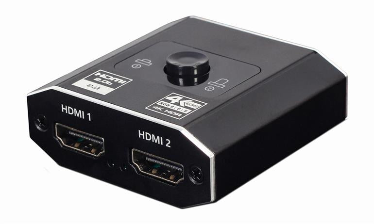 Cablexpert Bi-directionele HDMI 4K-switch, 2 poorten (DSW-HDMI-21)